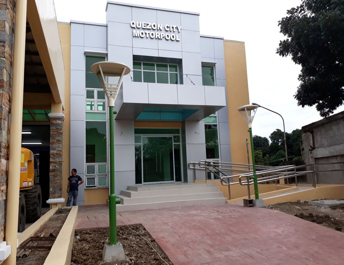 Construction of QC Motorpool Building (DPWH Project)